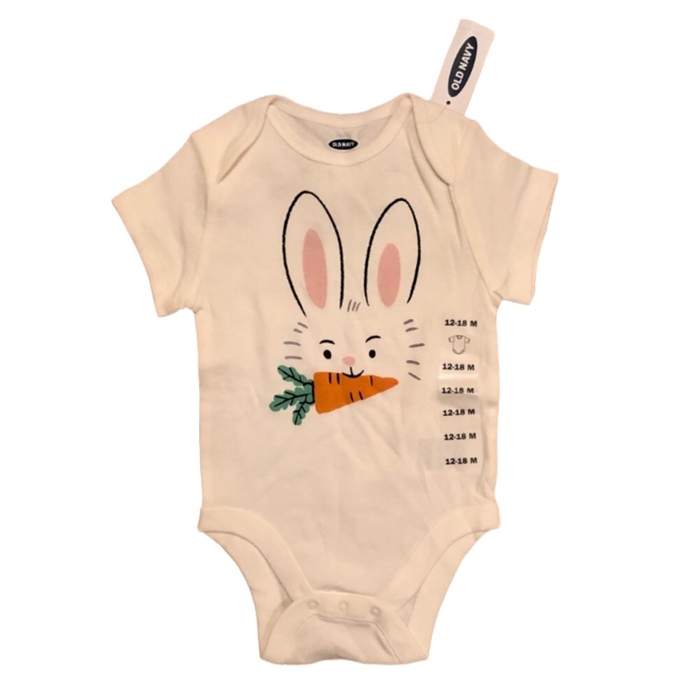 Old Navy Easter Bunny Onesie 12-18M